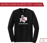 79 Lovejoy Wrestling 50 50 LS Tees-3-Pack
