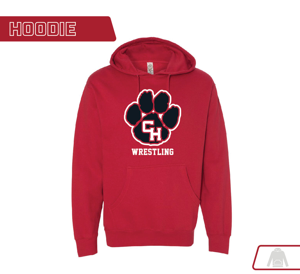 Colleyville Heritage Wrestling Pullover Hoodie Sweatshirt American Wrestler