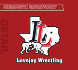 91 Lovejoy Wrestling Ring Spun Cotton LS T-Shirt-3-Pack