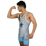 USA Star Digital Camo Singlet - Youth