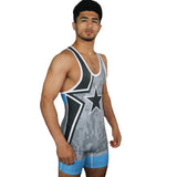 USA Star Digital Camo Singlet - Youth