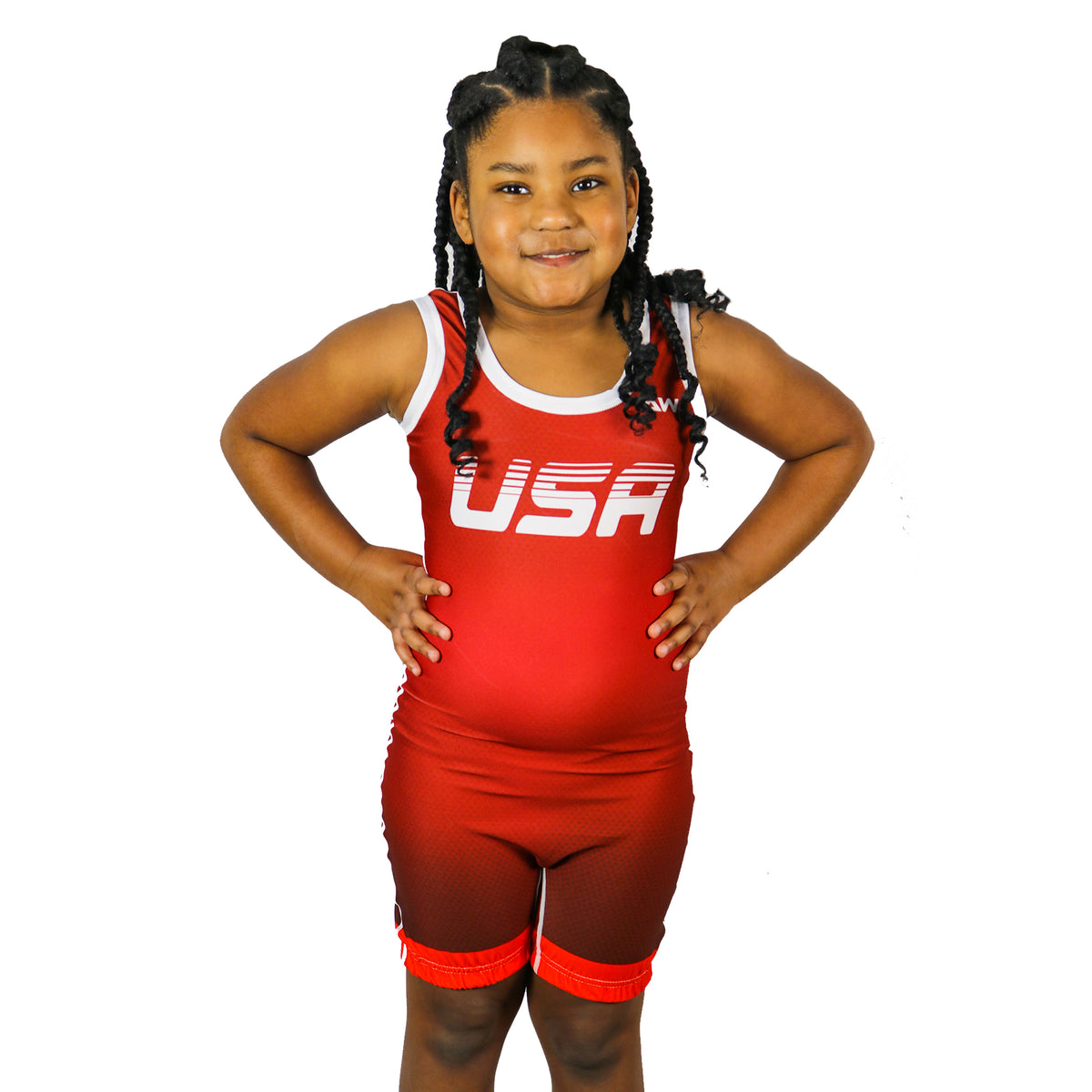 USA Flag Singlet - Youth – American Wrestler