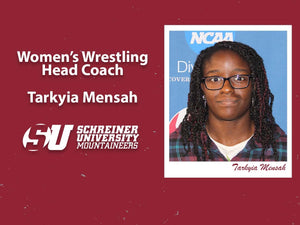 Introducing the new Schreiner University Woman’s Head Wrestling Coach,  Coach Tarkyia Mensah