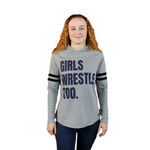 Girls Wrestle Too Sweatshirts