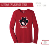 Colleyville Heritage Wrestling Soft Cotton LS Tees