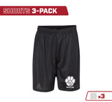 Colleyville Heritage Wrestling Performance 7" Inseam Shorts - 3 Pack