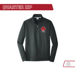 Colleyville Heritage Wrestling Quarter-Zip Pullover Sweatshirt with sublimated patch