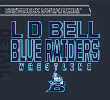 LD Bell Wrestling Crew Neck Pullover Sweatshirt