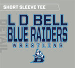 LD Bell Wrestling Ring Spun Cotton Short Sleeve T-Shirt