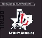Lovejoy Wrestling Ring Spun Cotton Long Sleeve T-Shirt