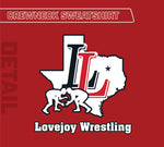 87 Lovejoy Wrestling Ring Spun Cotton Long Sleeve T-Shirt