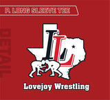 75 Lovejoy Wrestling Performance LS t-shirt-3-pack