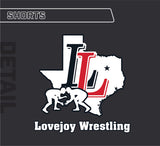 Lovejoy Wrestling Performance 7" Inseam Shorts - 3 Pack