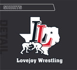 95 Lovejoy Wrestling Performance 7" Inseam Shorts-3-Pack