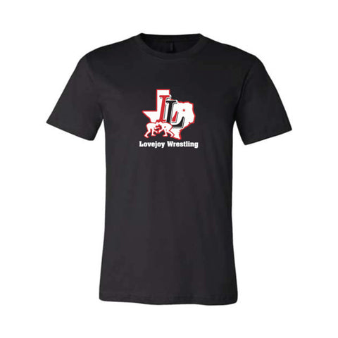 Lovejoy Wrestling Ring Spun Cotton Short Sleeve T-Shirt